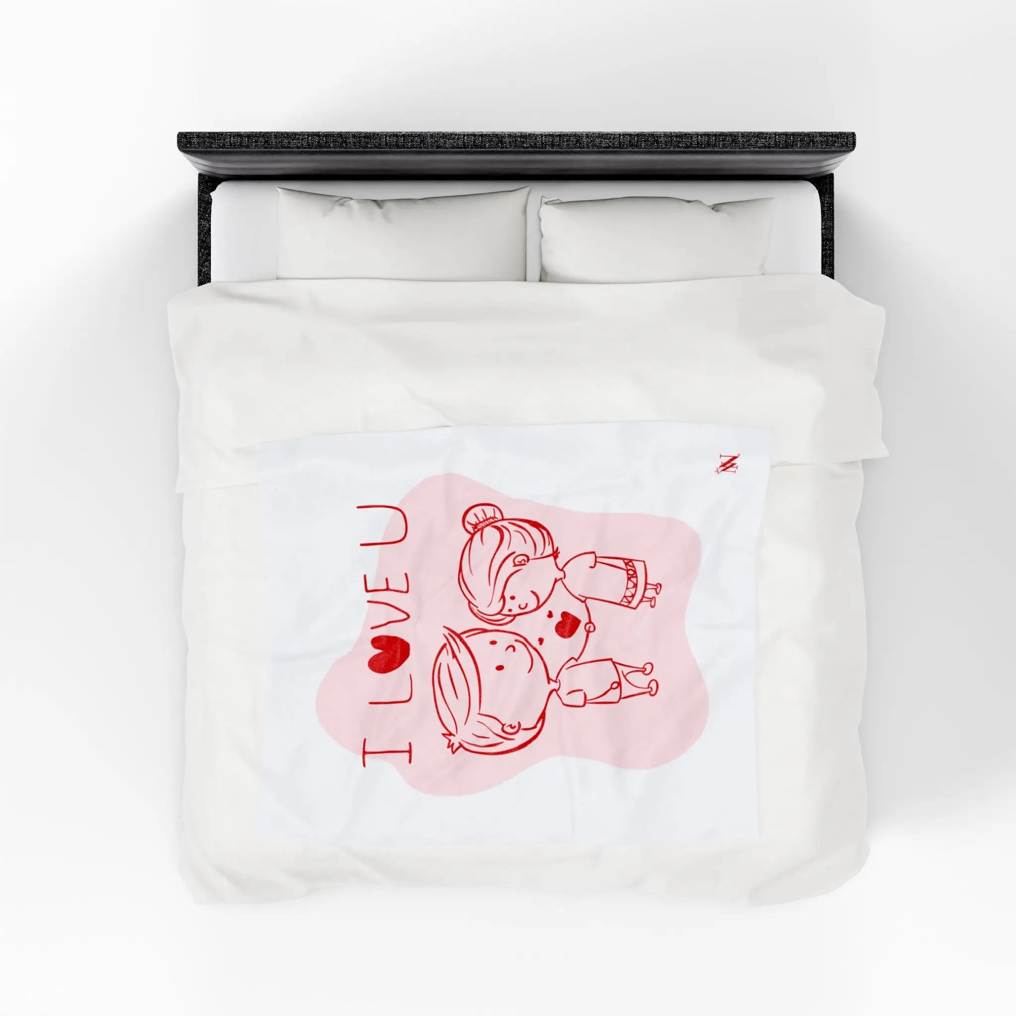 I Love You Couple | Mix & Match Soft Fun-Flirty Lovers’ Blankets