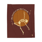 We Bend So We Don’t Break | Mix & Match Soft Fun-Flirty Lovers’ Blankets