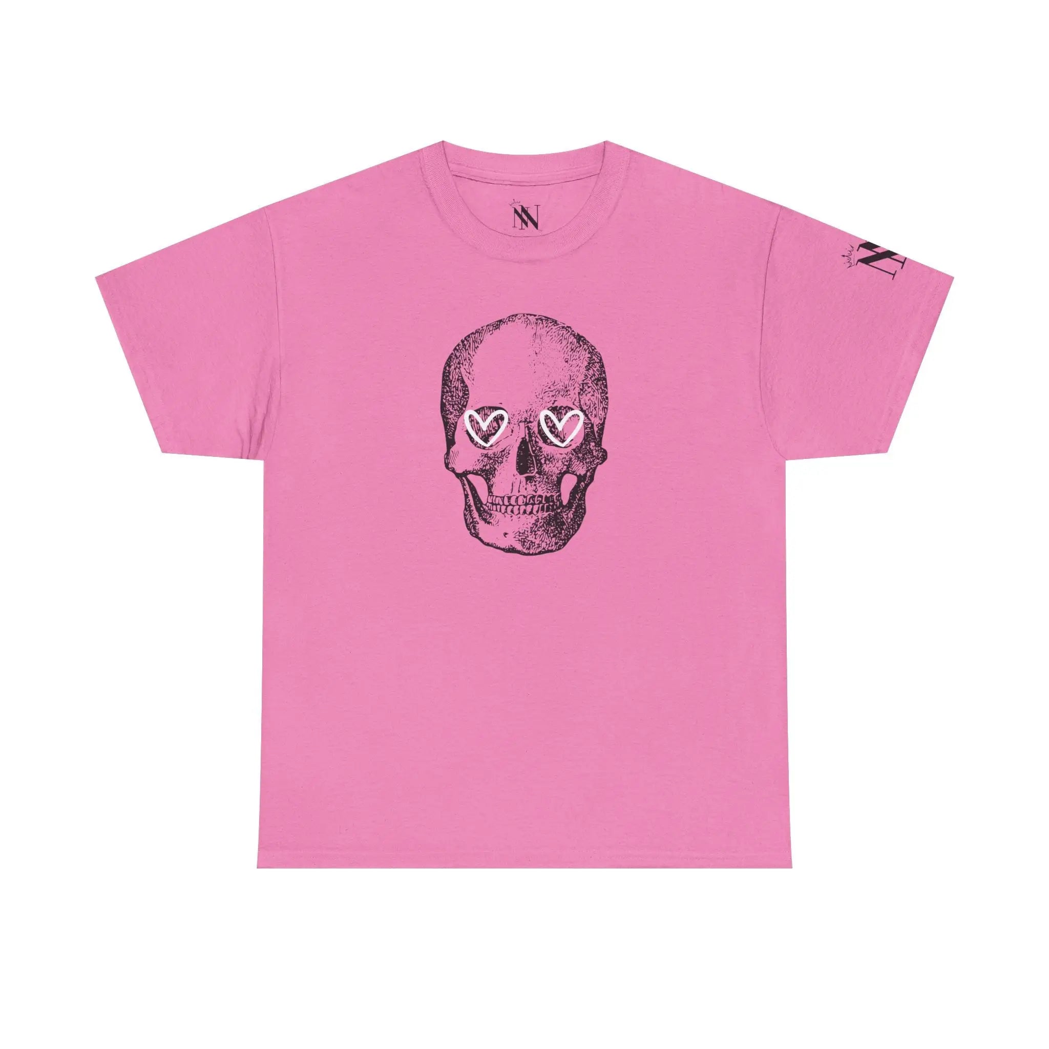 Skull Heart Eyes | Mix & Match Cotton Unisex Fun-Flirty Lovers’ T-Shirts