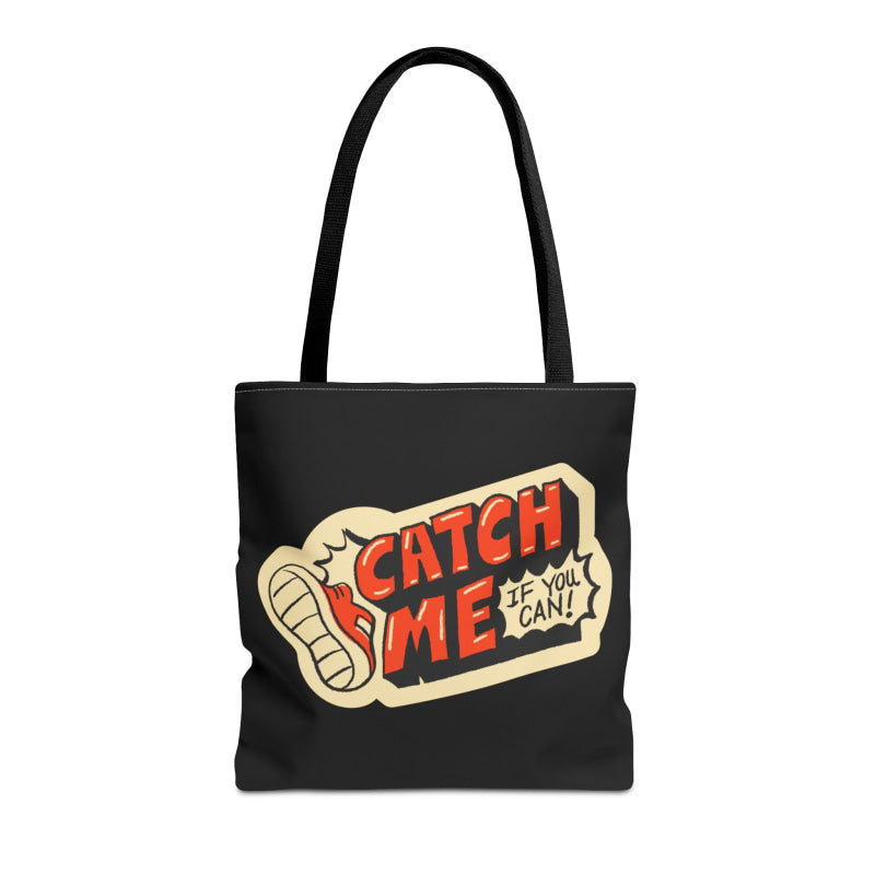 Catch Me If You Can Sticker Print | Mix & Match Fun-Flirty Lovers’ Totes