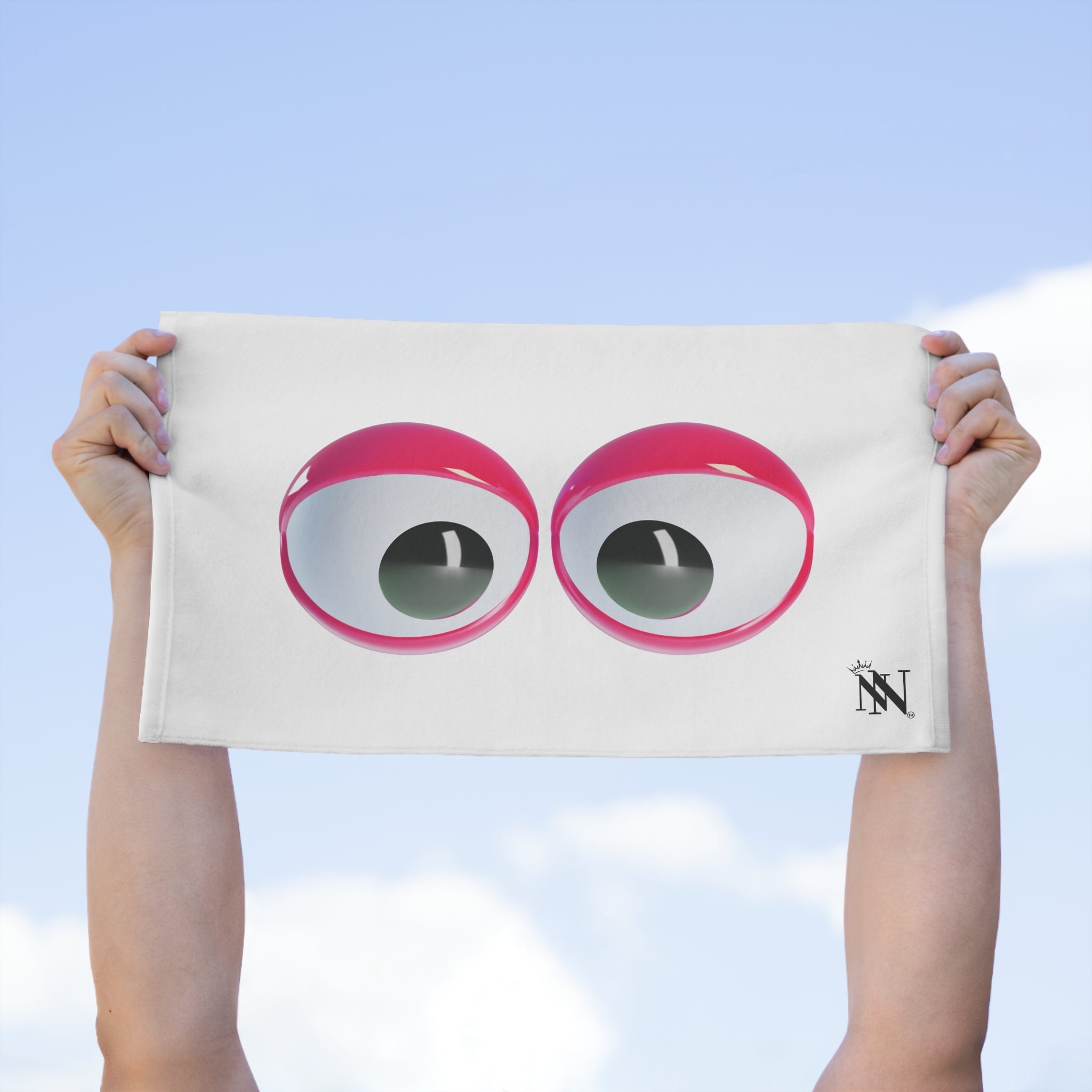 Wobbly Eyes | Mix & Match Soft Fun-Flirty Lovers’ Towels