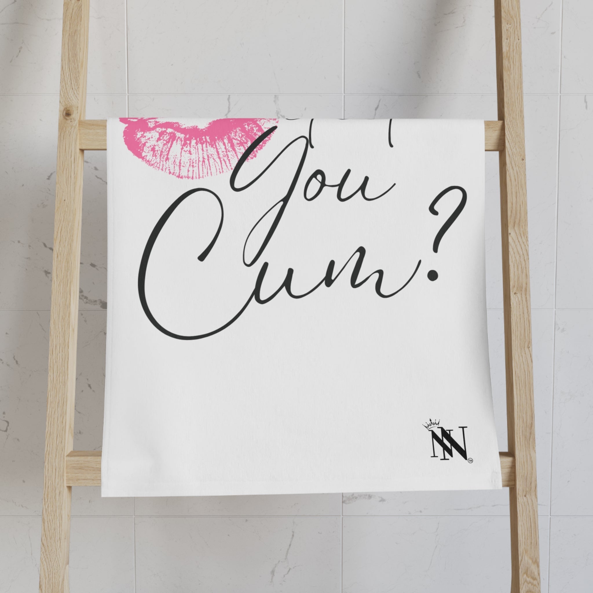 But did you Cum? with a Kiss Cum Towel