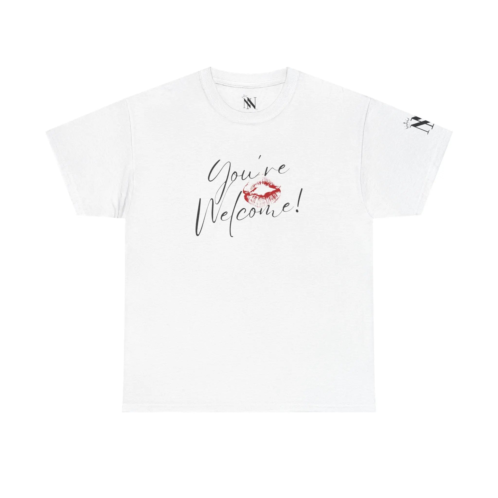 You’re Welcome! with a Kiss Romantic Couples Sex Gifts for Her T-Shirt