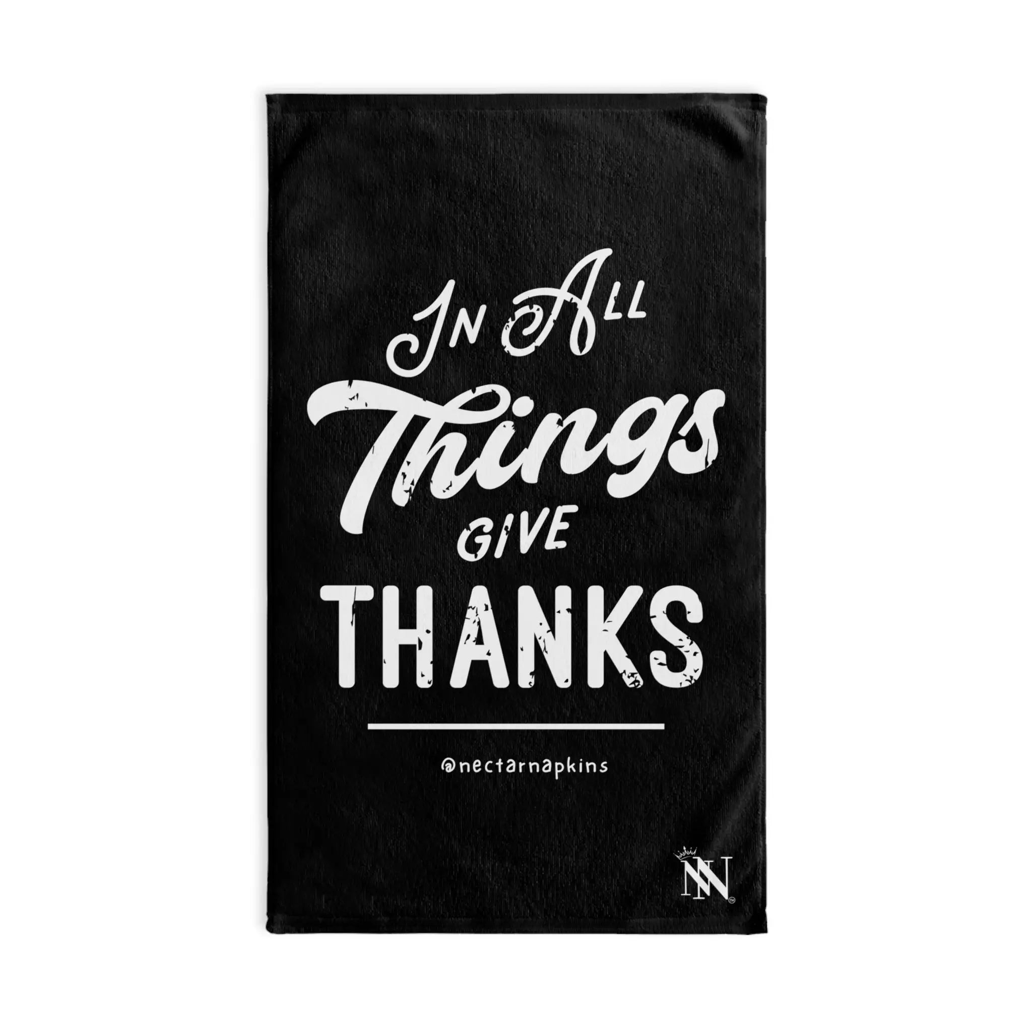 In All Things Give Thanks | Mix & Match Original Fun-Flirty Lovers’ Towels