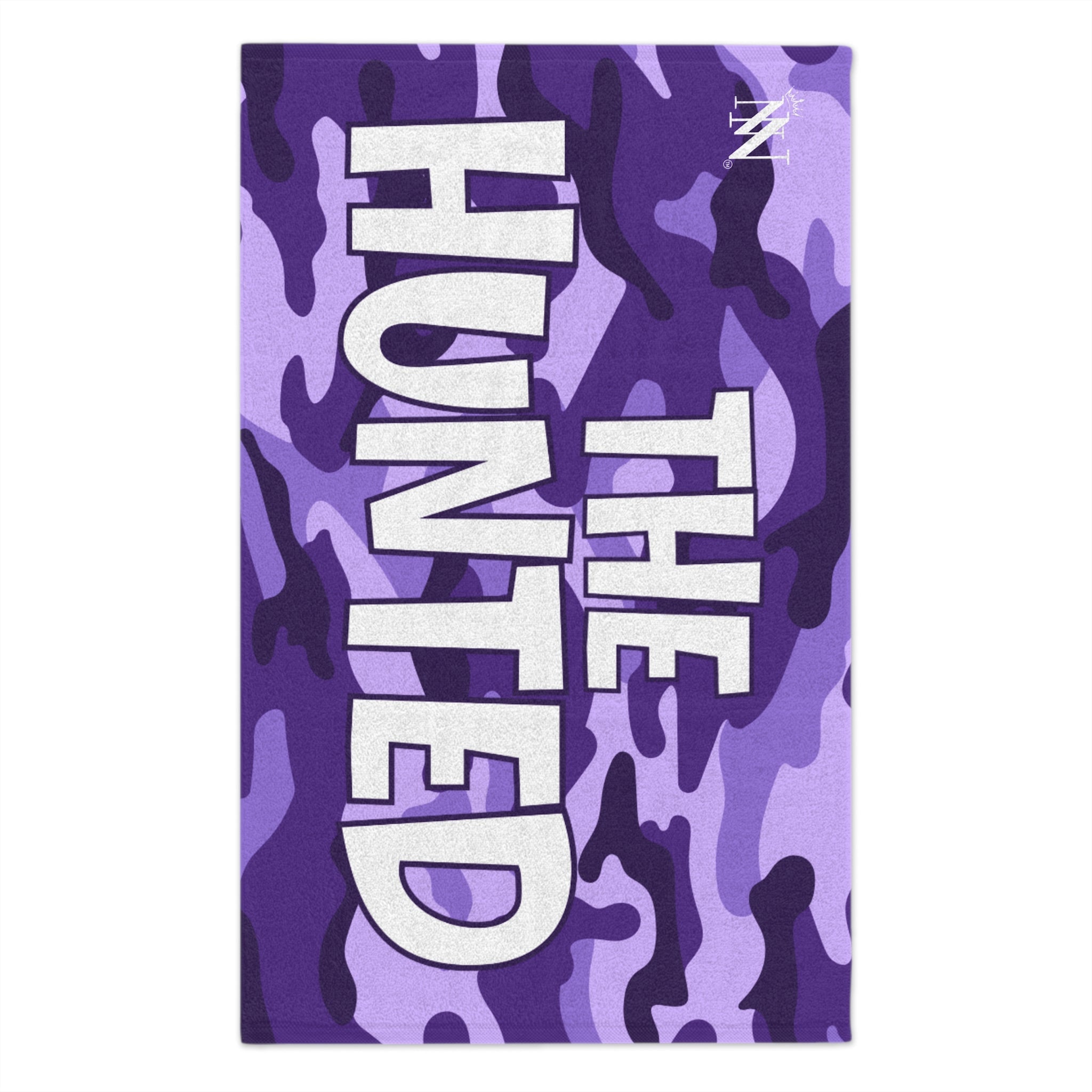 The Hunted Purple Camo Sex Towel