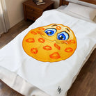 Kisses All Over Emoji Blanket