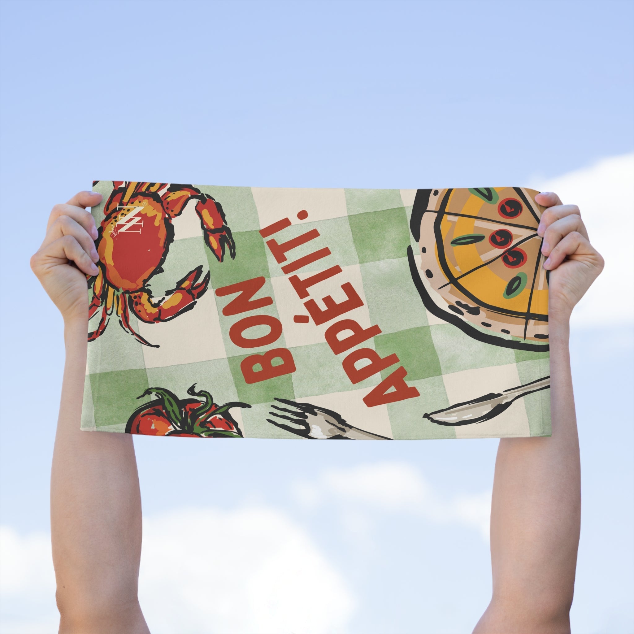 Bon Appetit! | Mix & Match Soft Fun-Flirty Lovers’ Towels