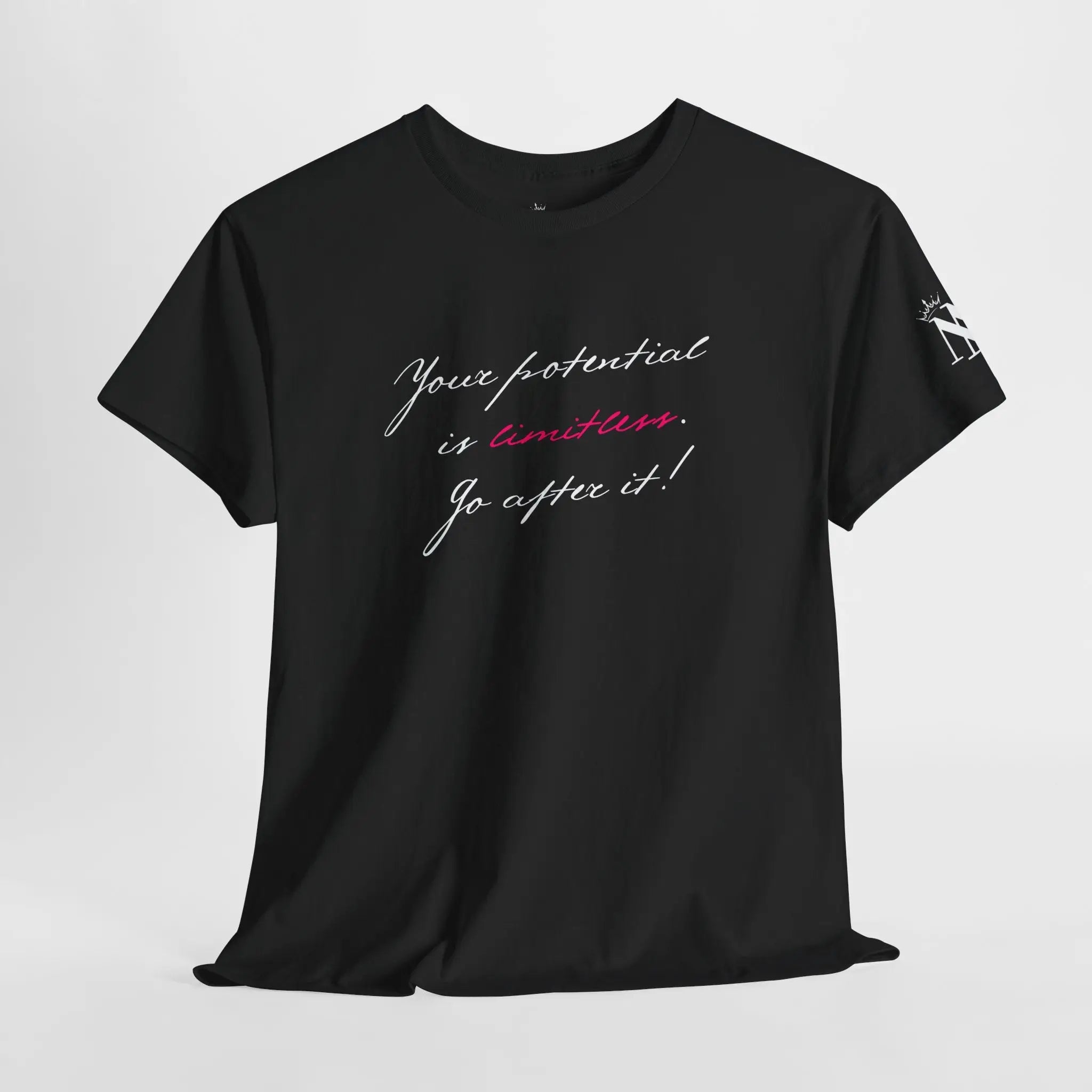 Your Potential is Limitless | Mix & Match Cotton Unisex Fun-Flirty Lovers’ T-Shirts