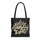 Gold Crown Birthday King | Mix & Match Fun-Flirty Lovers’ Totes