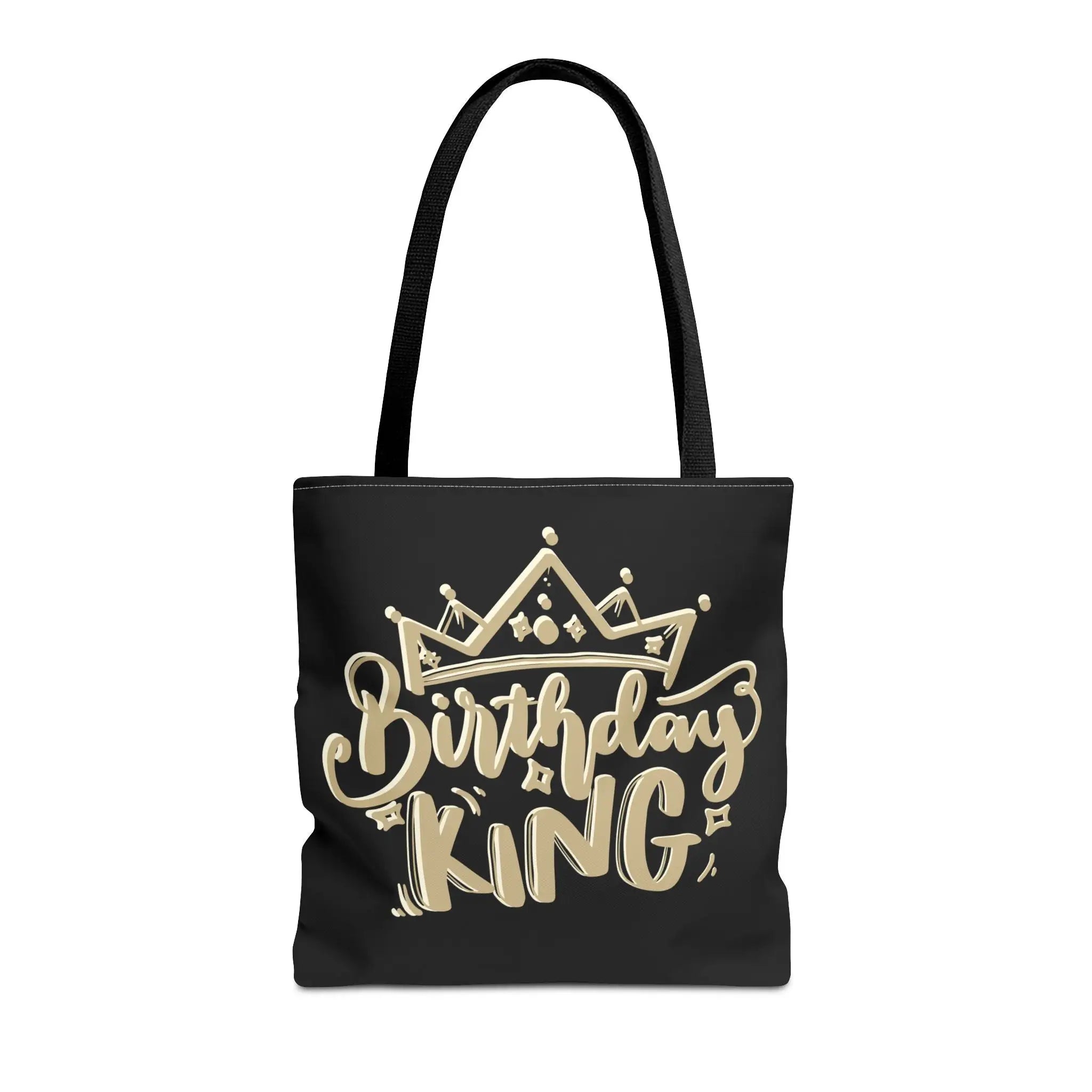 Gold Crown Birthday King | Mix & Match Fun-Flirty Lovers’ Totes