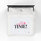Naughty Time! With a Kiss | Mix & Match Soft Fun-Flirty Lovers’ Blankets