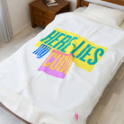 Here Lies My Cum | Mix & Match Fun-Flirty Lovers’ Blankets