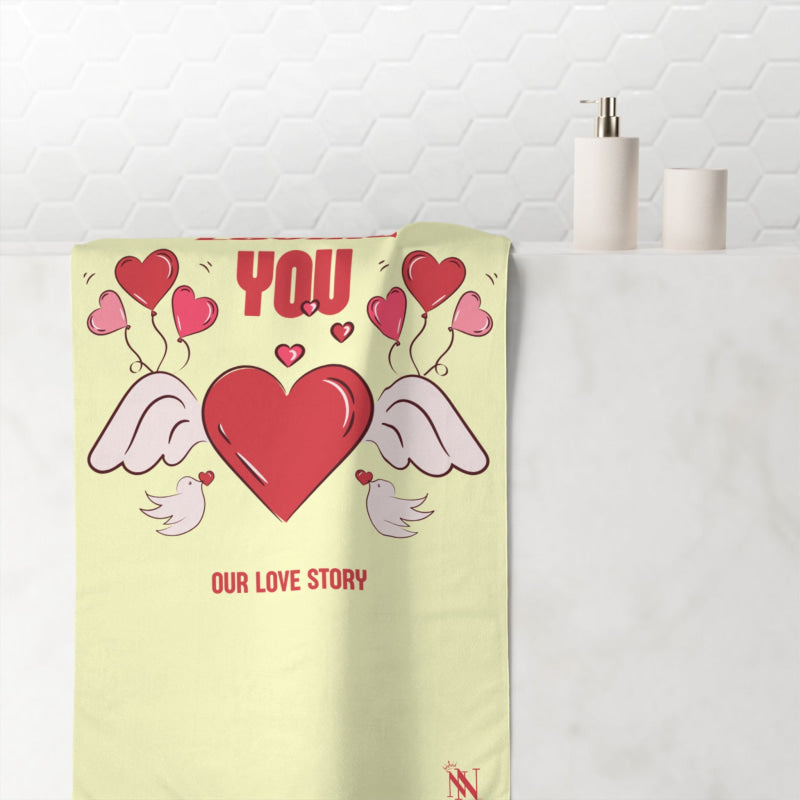 Loving You | Mix & Match XL Fun-Flirty Lovers’ Towels