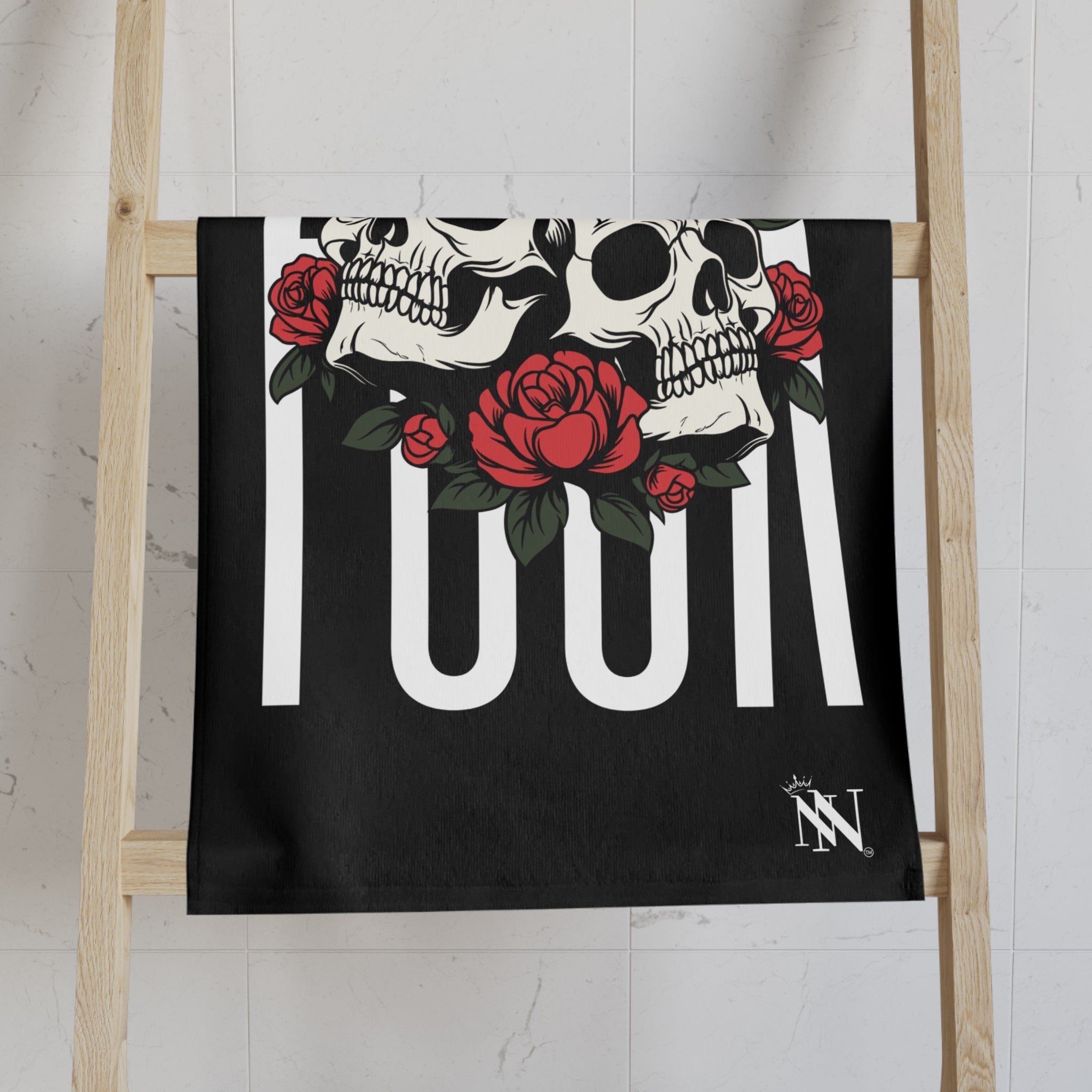 Roses Skulls & Fuck | Mix & Match Classic Fun-Flirty Lovers’ Towels