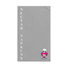 Nectar Napkins Brand Light Grey Cum Towel