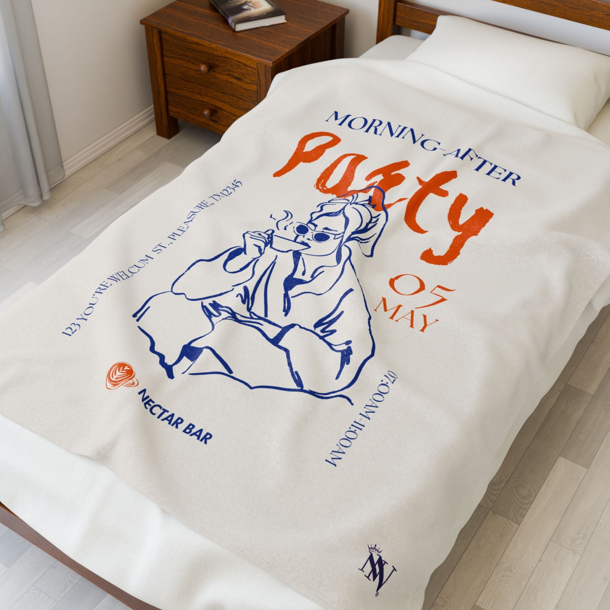 Morning After Party | Mix & Match Fun-Flirty Lovers’ Blankets