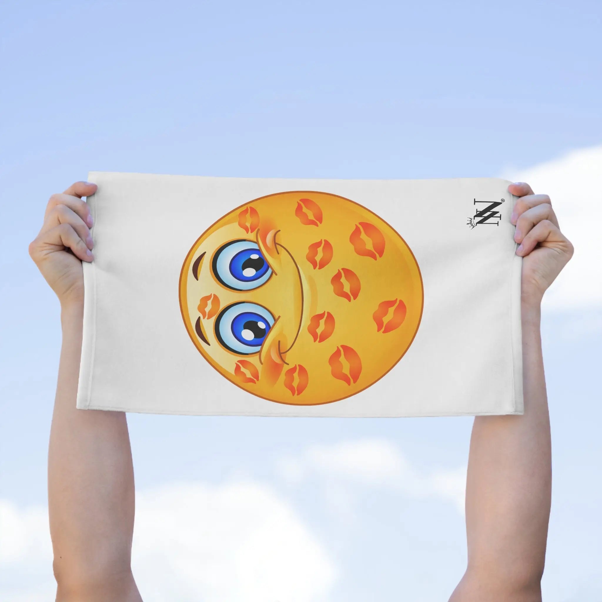 Kisses All Over Emoji Sex Towel