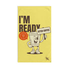 I’m Ready After Coffee | Mix & Match Classic Fun-Flirty Lovers’ Towels