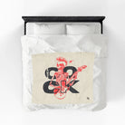 Suck Cock Skull Rocker | Nectar Napkins Fun-Flirty Lovers’ Blankets