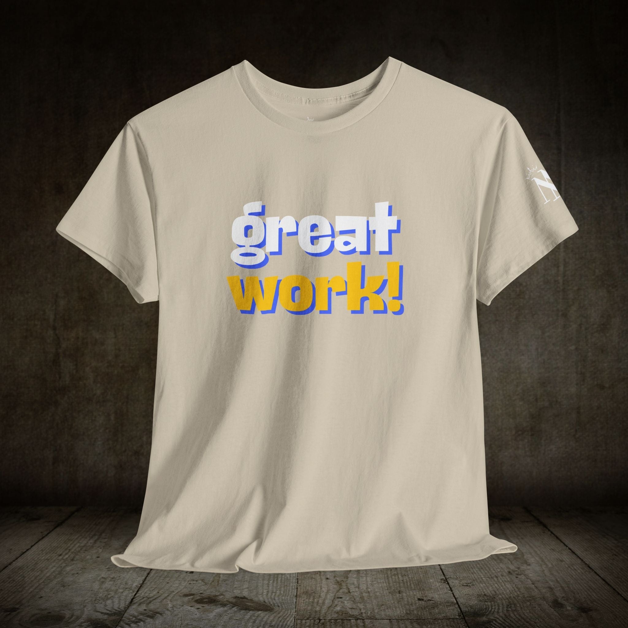 Great Work! | Mix & Match 100% Cotton Unisex Fun-Flirty Lovers’ Tees