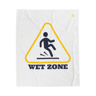 Caution: Wet Zone | Mix & Match Soft Fun-Flirty Lovers’ Blankets
