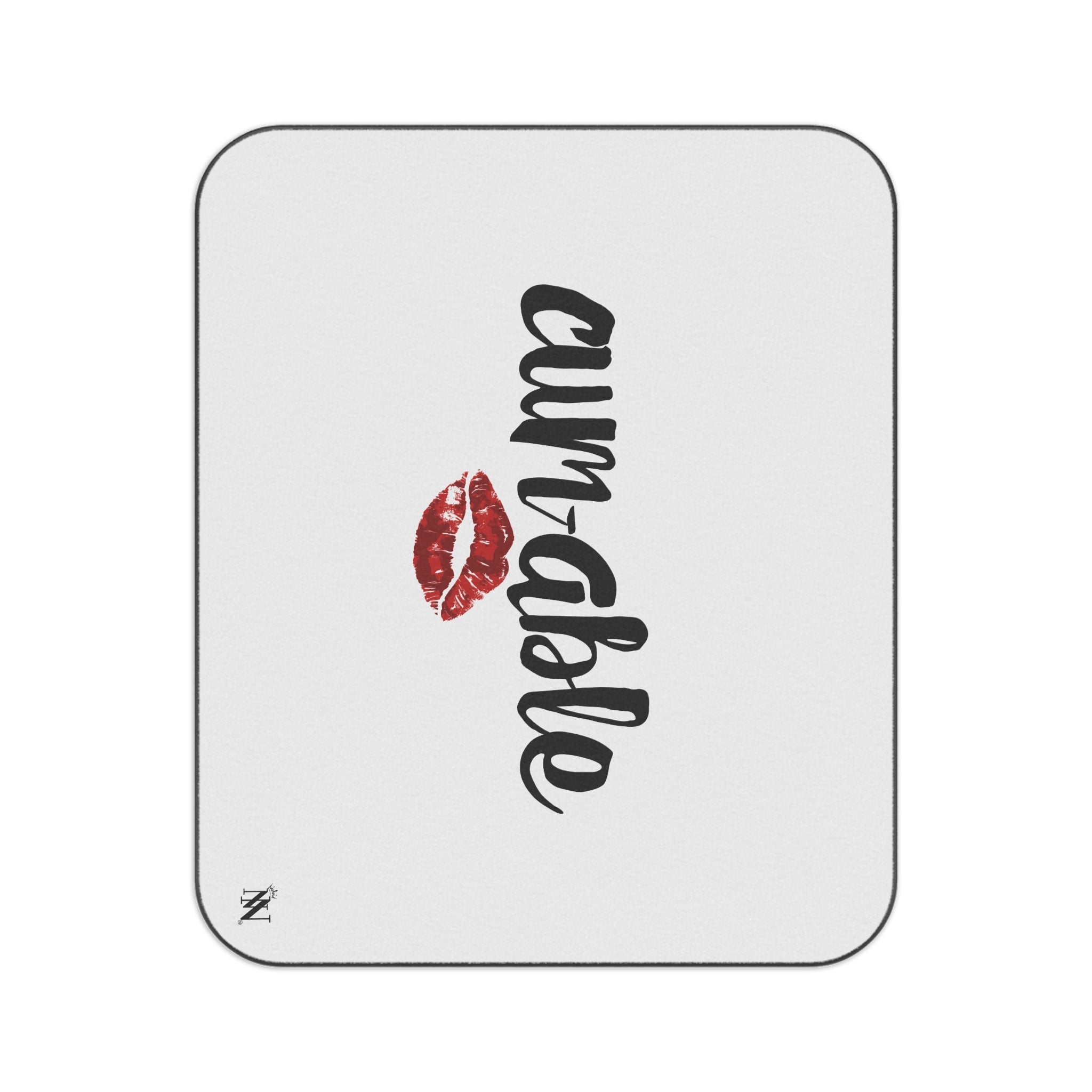 Cum-able Kiss | Mix Match Fun-Flirty Lovers’ Water-Resistant Blankets