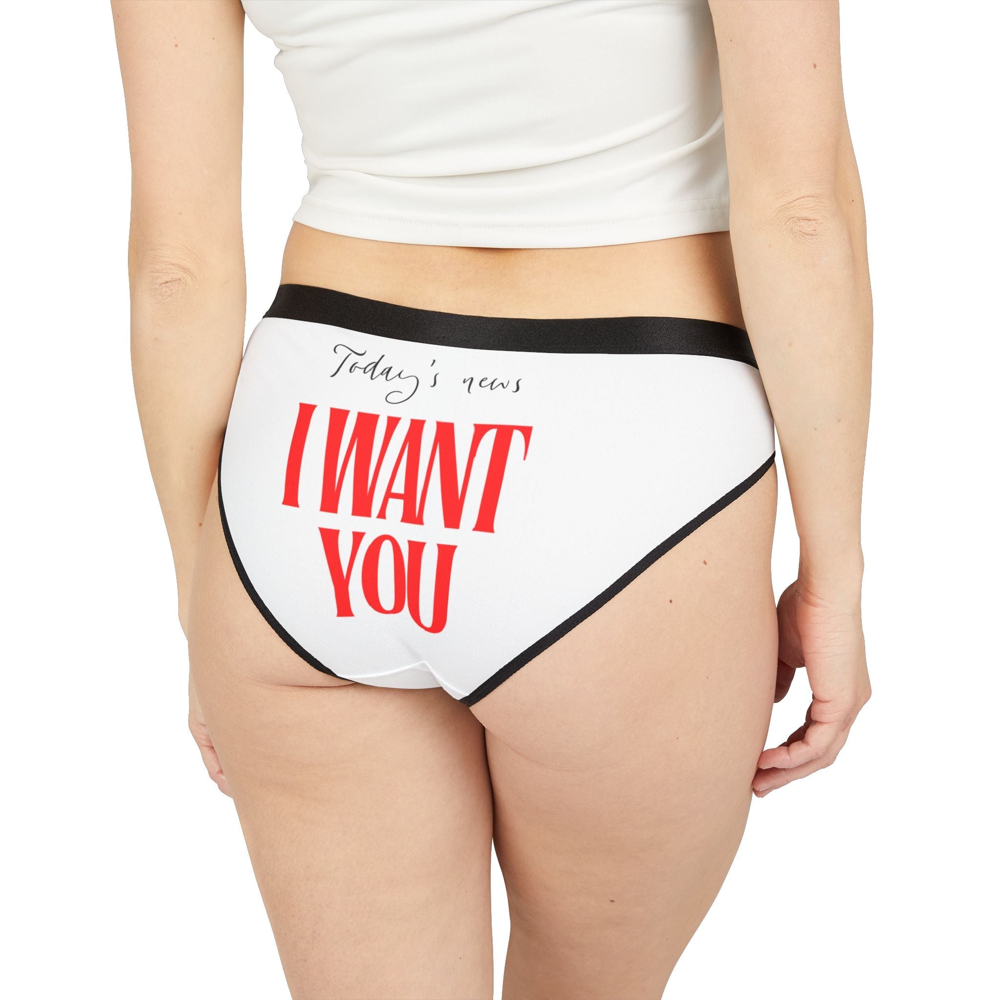 Today’s News I Want You | Mix & Match Women’s Fun-Flirty Lovers’ Panties