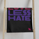 More Love Less Hate | Mix & Match Classic Fun-Flirty Lovers’ Towels