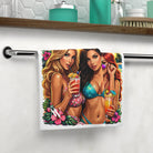 Three Girls Will Be Girls Graphic Series | Mix & Match Lils’ Fun-Flirty Lovers’ Towels