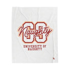 University of Naughty | Mix & Match Soft Fun-Flirty Lovers’ Blankets
