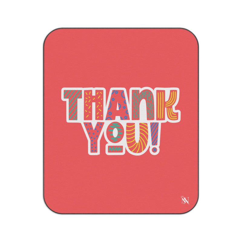Cutesy Thank You! | Mix Match Fun-Flirty Lovers’ Water-Resistant Blankets