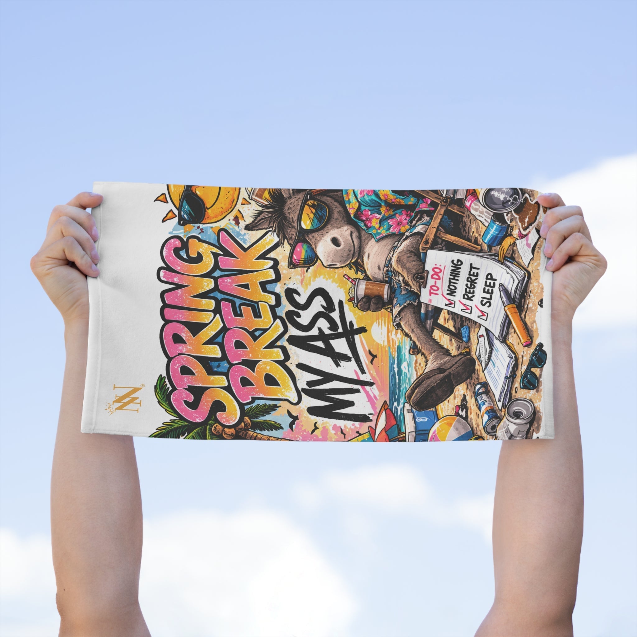 Spring Break My Ass Sex Towel