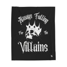 Always Falling for the Villains | Mix & Match Velveteen Fun-Flirty Lovers’ Blankets