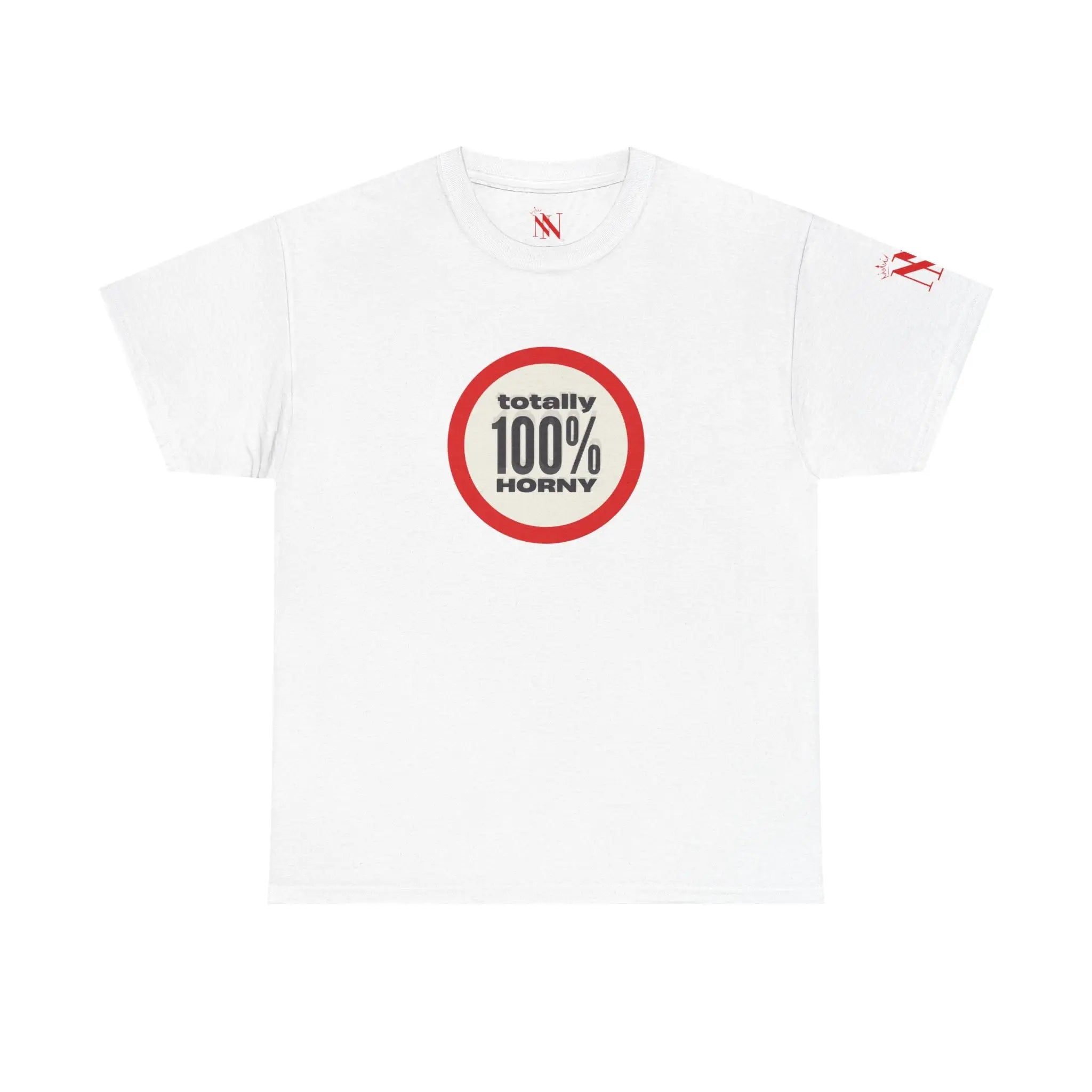 Totally 100% Horny | Mix & Match 100% Cotton Unisex Fun-Flirty Lovers’ Tees
