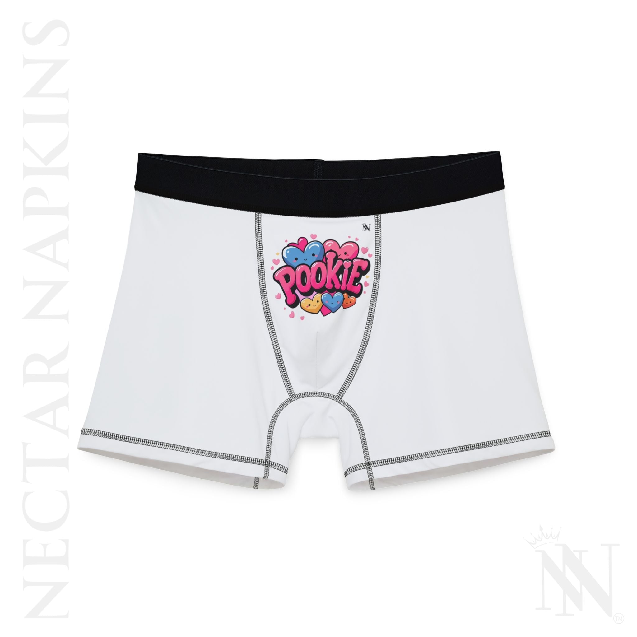 Cute Pookie Hearts | Mix & Match Fun-Flirty Lovers’ Boxer Briefs