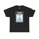 Caution Friction Zone | Mix & Match Cotton Unisex Fun-Flirty Lovers’ T-Shirts