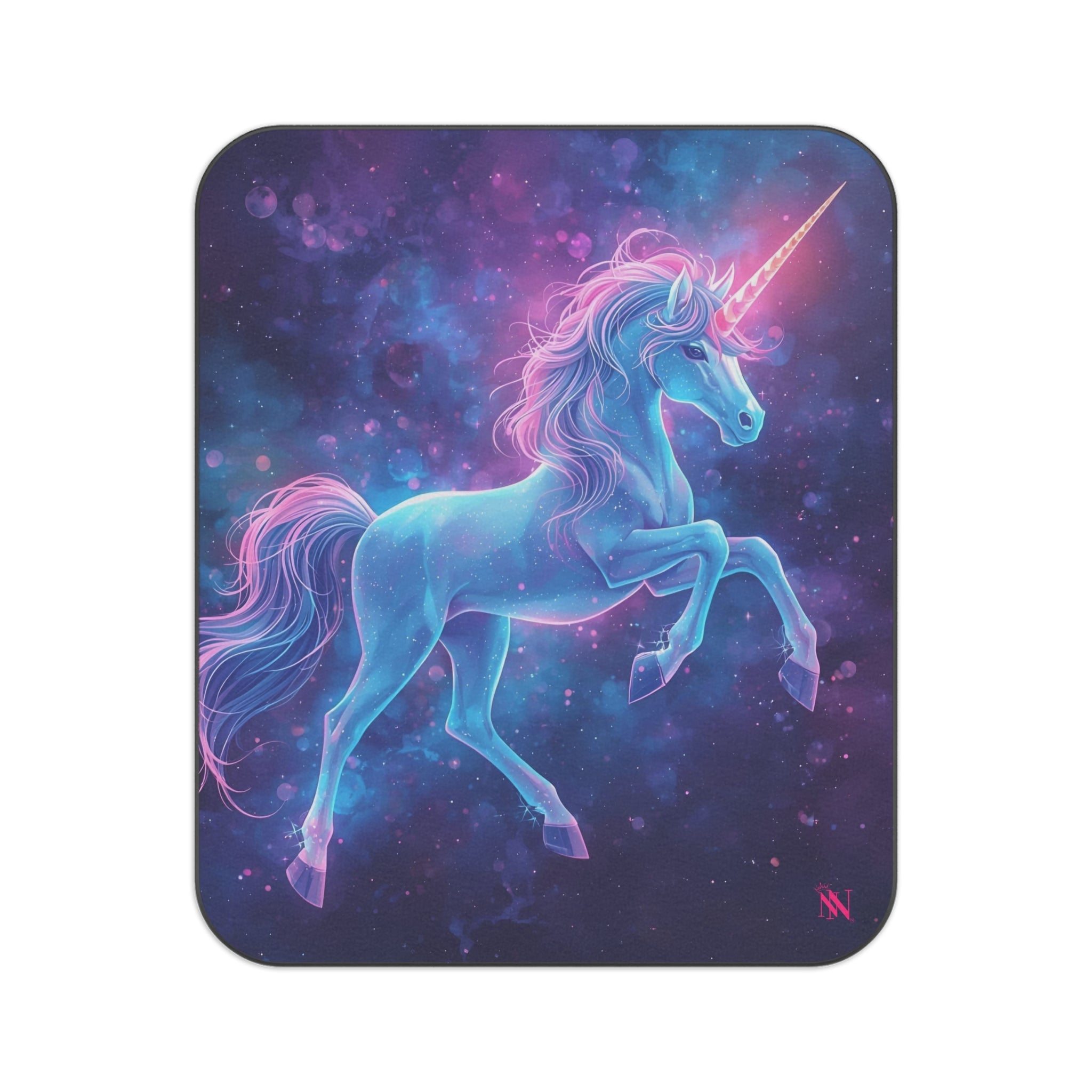 Unicorn Glow Print | Mix Match Fun-Flirty Lovers’ Water-Resistant Blankets