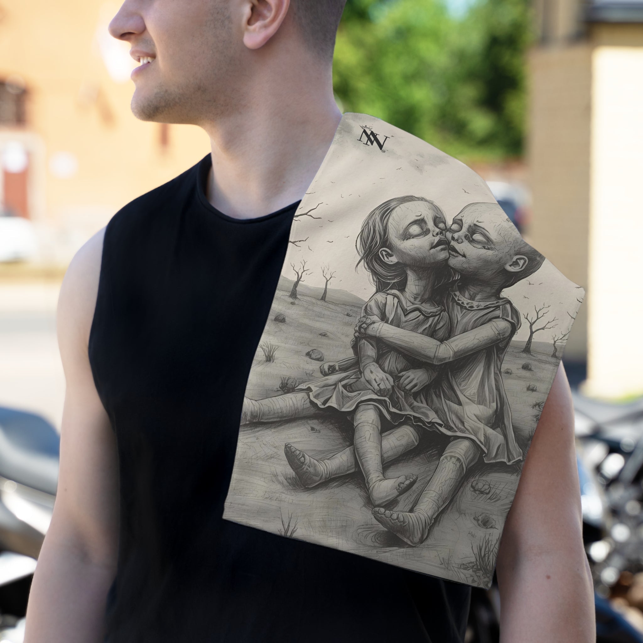 Desolate Love | Mix & Match Soft Fun-Flirty Lovers’ Towels