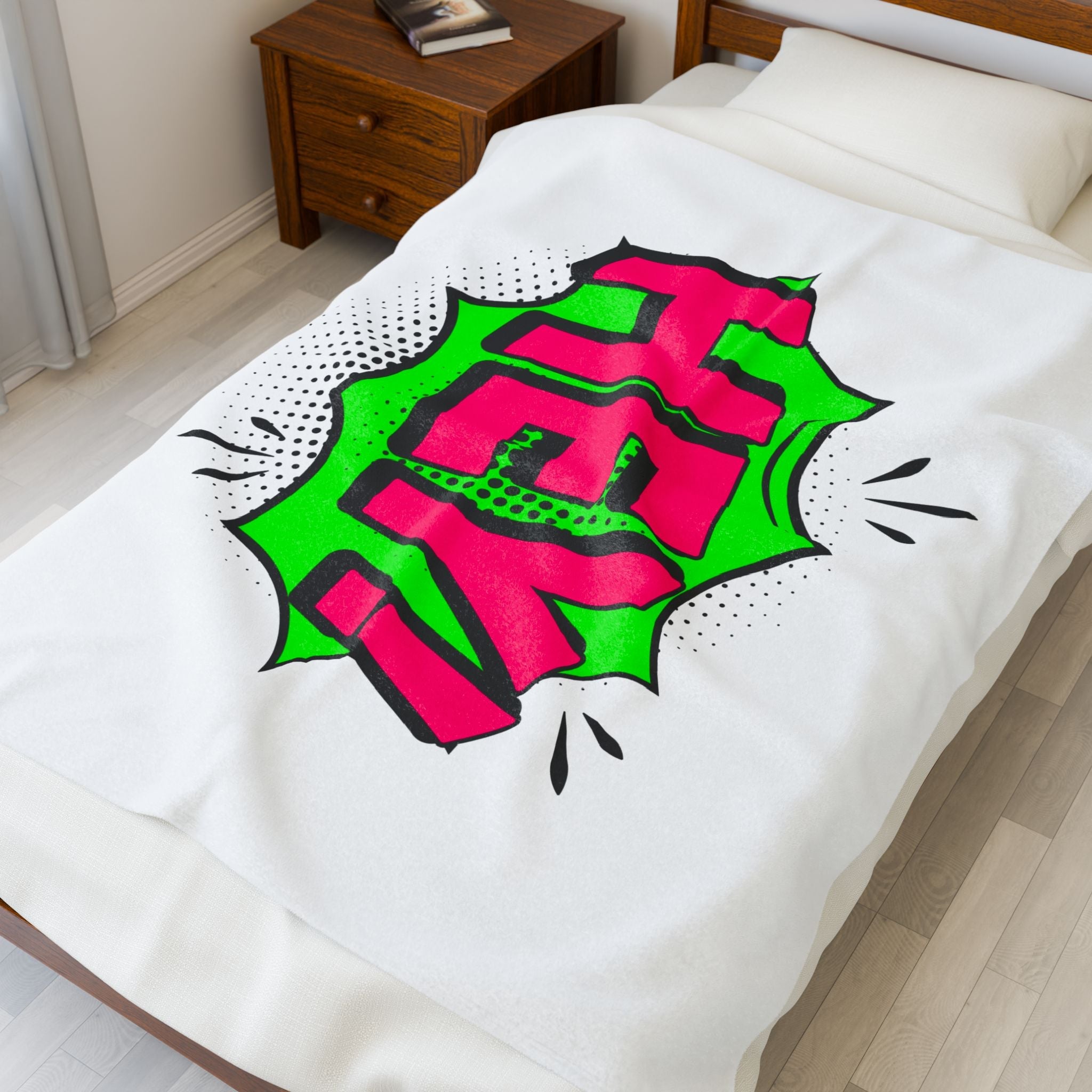 Hey! Cartoon Fun | Mix & Match Velveteen Fun-Flirty Lovers’ Blankets