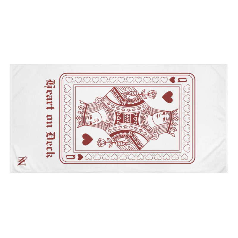 Queen Heart on Deck | Mix & Match XL Fun-Flirty Lovers’ Towels