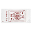 Queen Heart on Deck | Mix & Match XL Fun-Flirty Lovers’ Towels