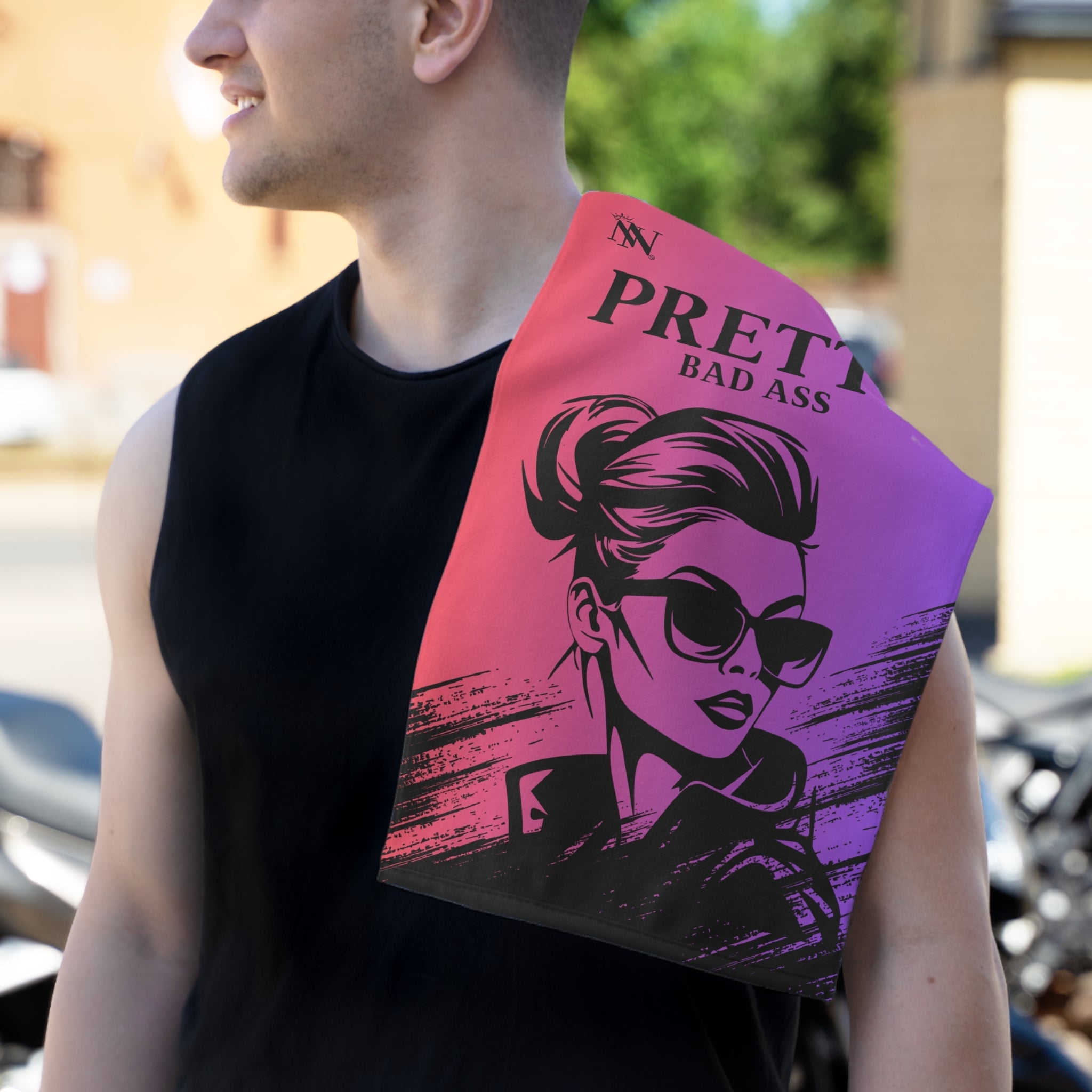 Pretty Bad Ass Sex Towel