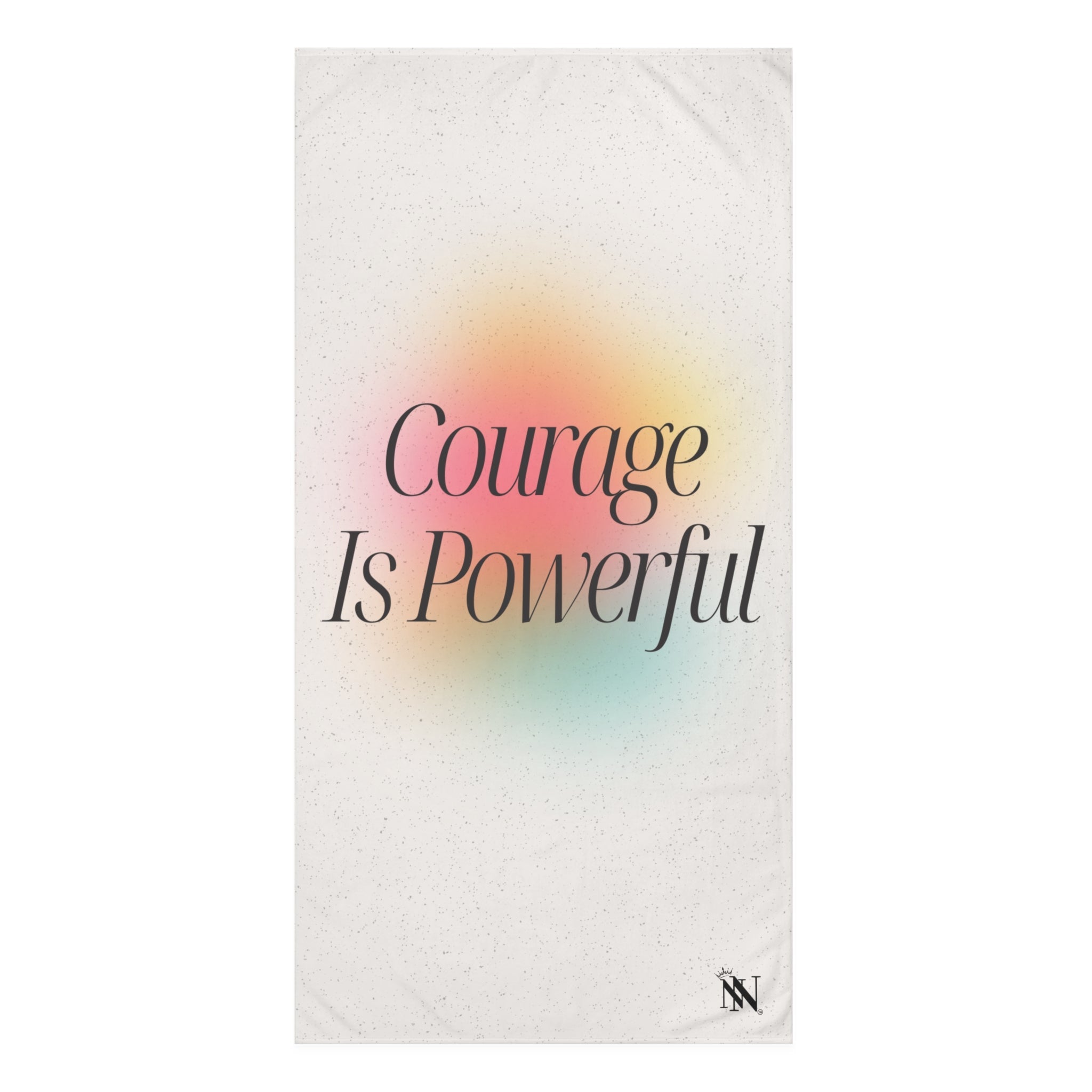 Courage Is Powerful | Mix & Match XL Fun-Flirty Lovers’ Towels