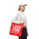 My Love for You Heart Pattern | Mix & Match Fun-Flirty Lovers’ Totes