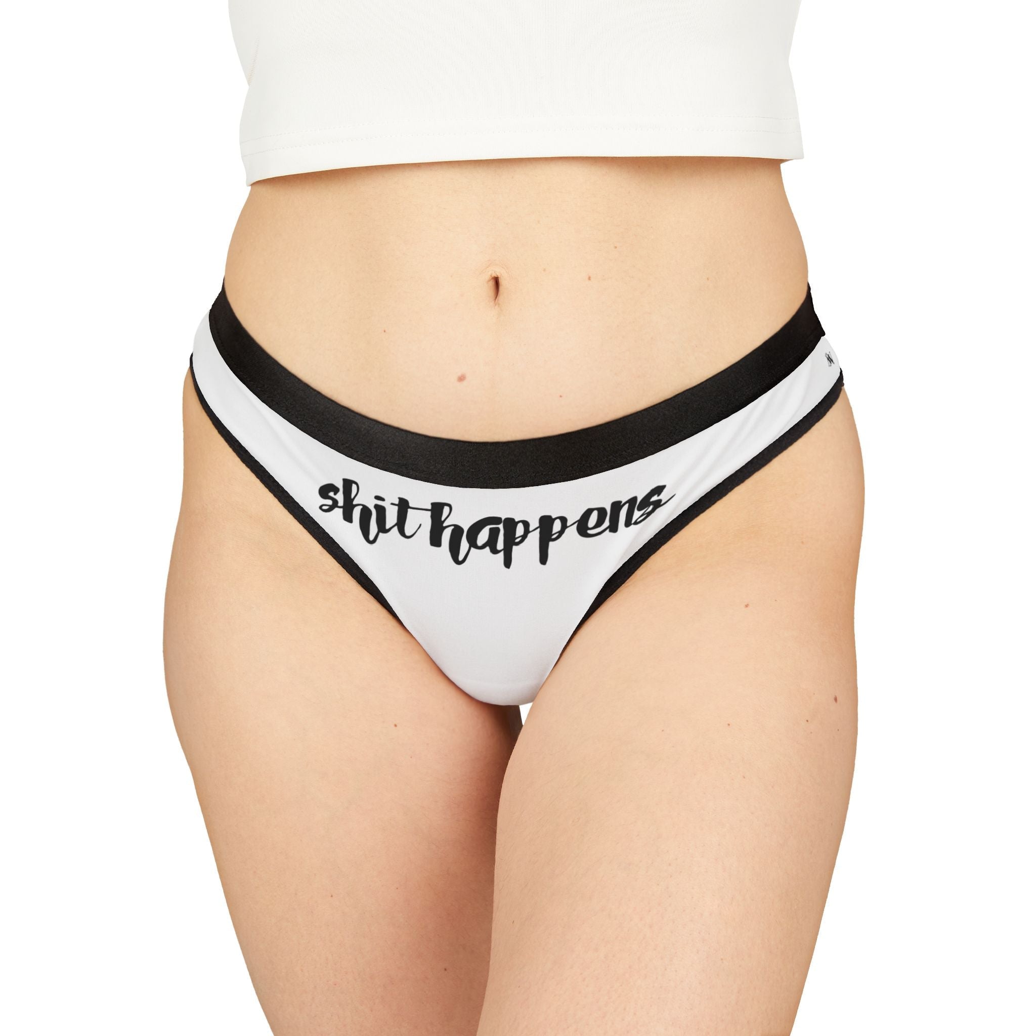 Shit Happens | Mix & Match Women’s Fun-Flirty Lovers’ Thongs