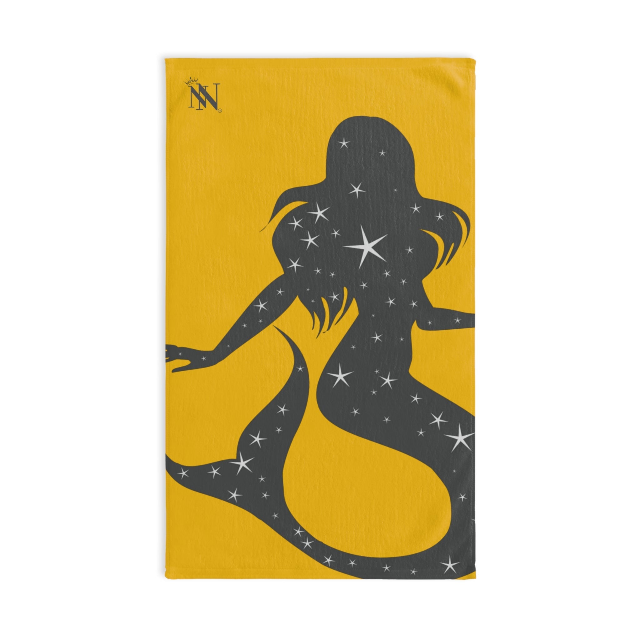 Mermaid Star Yellow Cum Towel