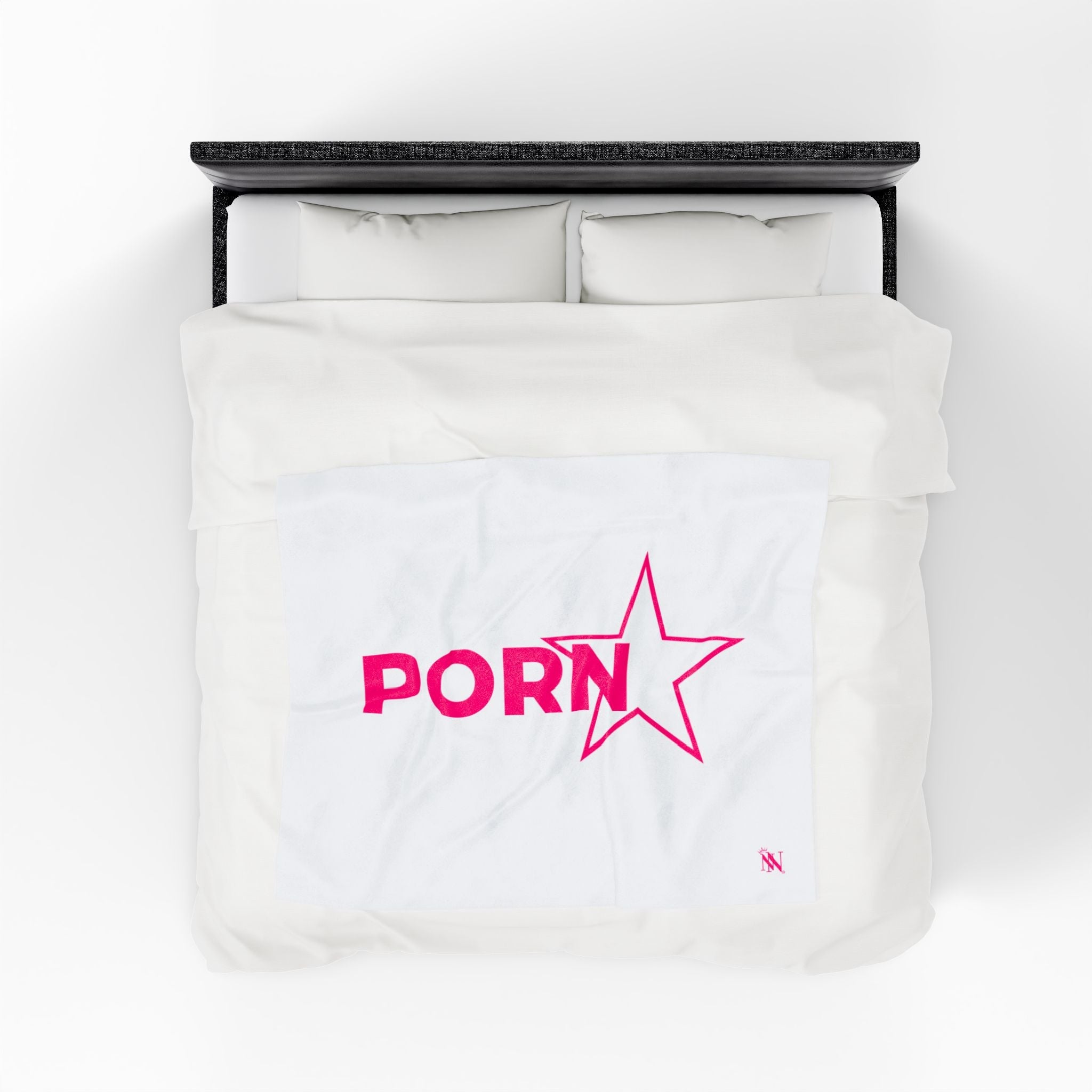 Pink Porn Star | Mix & Match Velveteen Fun-Flirty Lovers’ Blankets