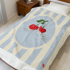 Good Things Cherry Stem Lovers’ Silky Soft Blanket