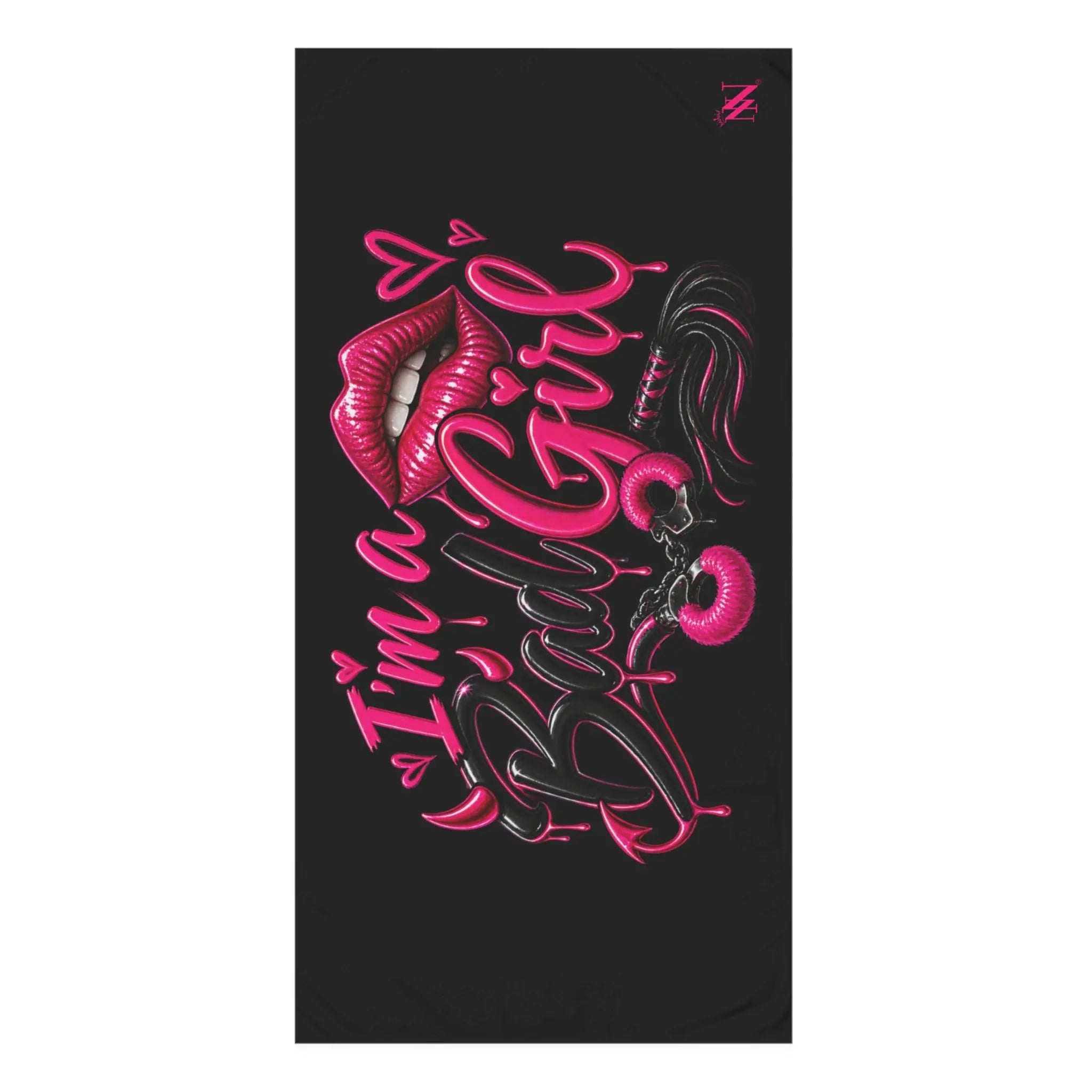 I’m a Bad Girl Sexy | Nectar Napkins XL Fun-Flirty Lovers’ Towels