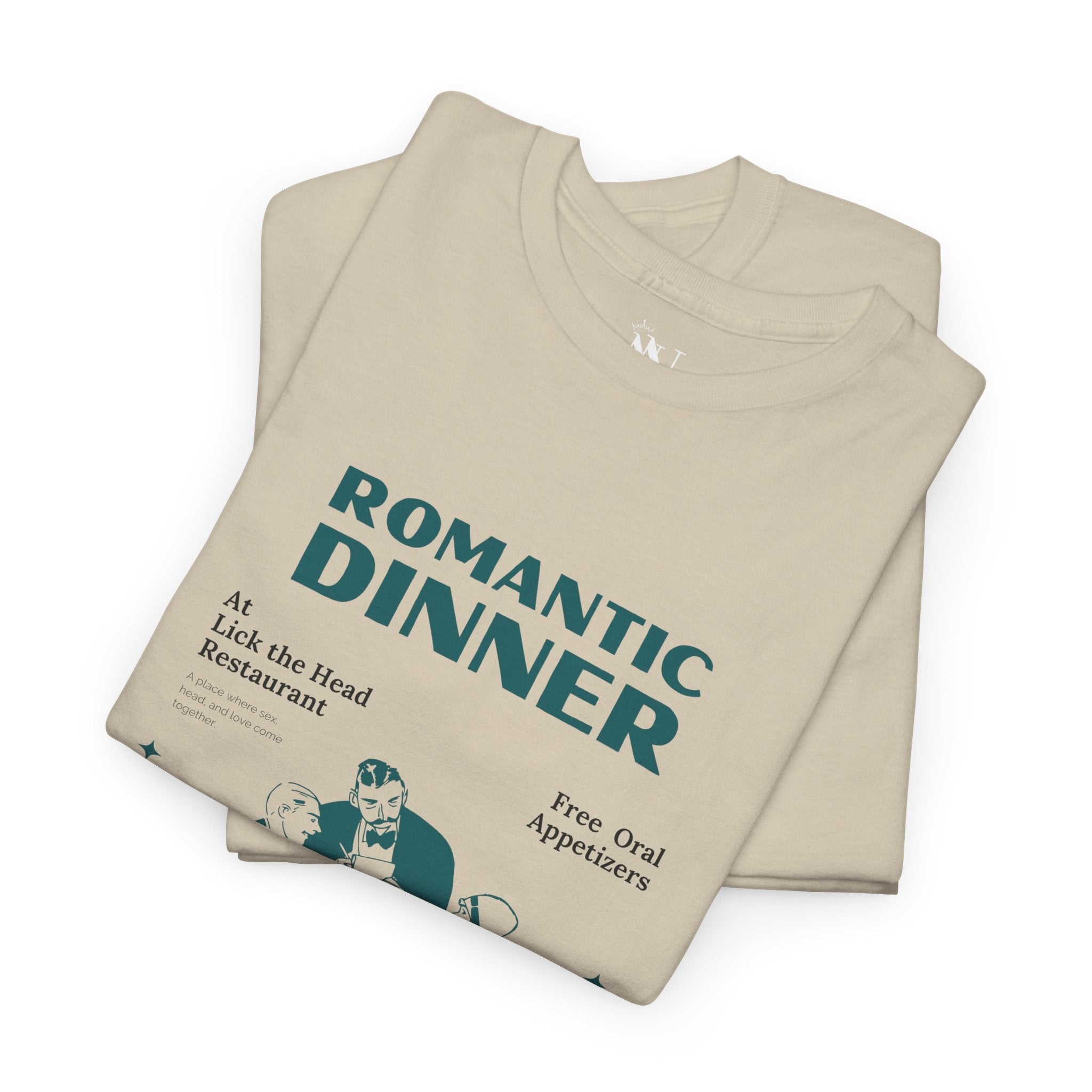 Romantic Dinner | Mix & Match 100% Cotton Unisex Fun-Flirty Lovers’ Tees